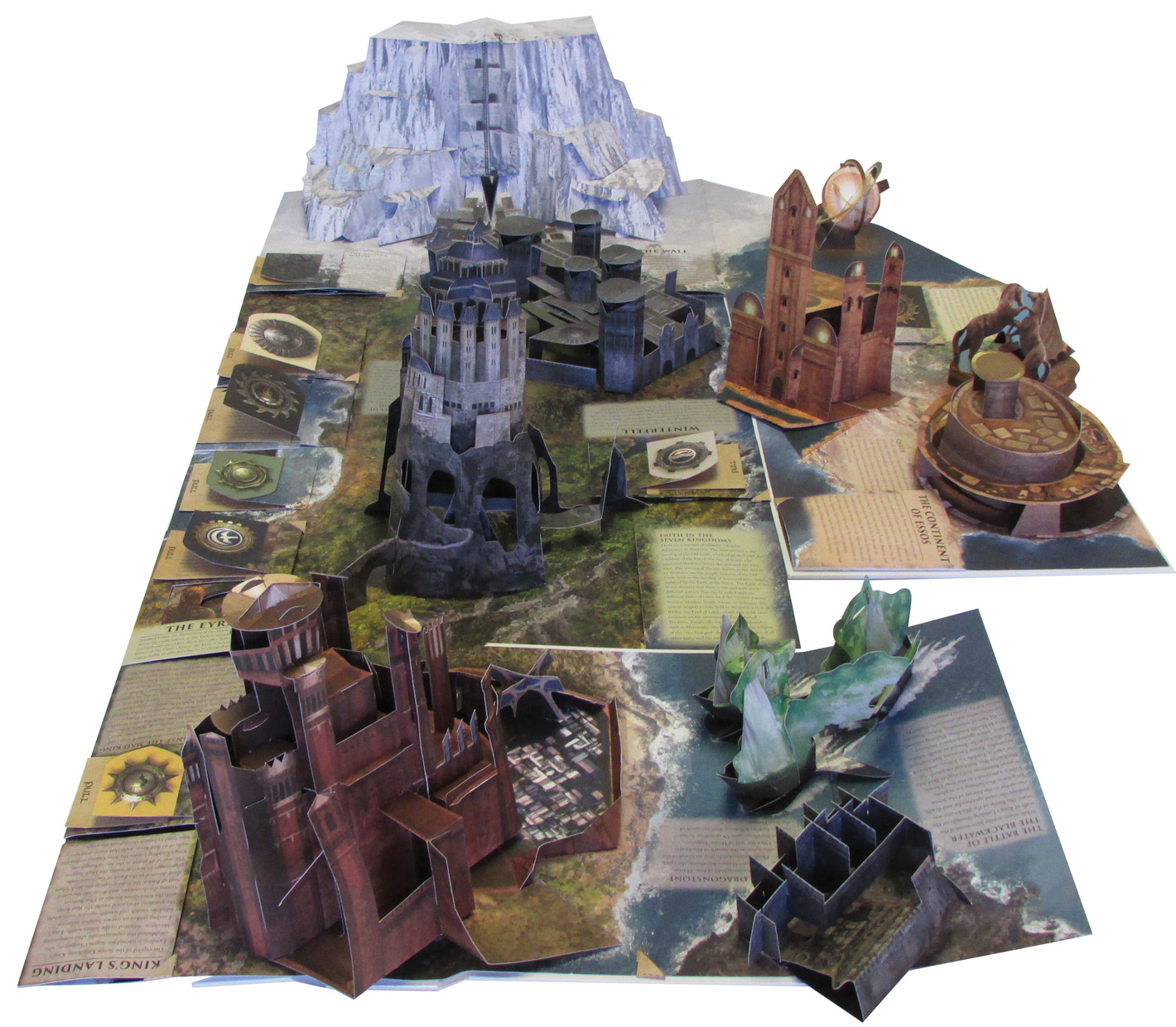 Игра престолов, Трехмерная карта Вестероса и Эссоса, вырастающие Замки  великих до... – купить в Москве, цены в интернет-магазинах на Мегамаркет