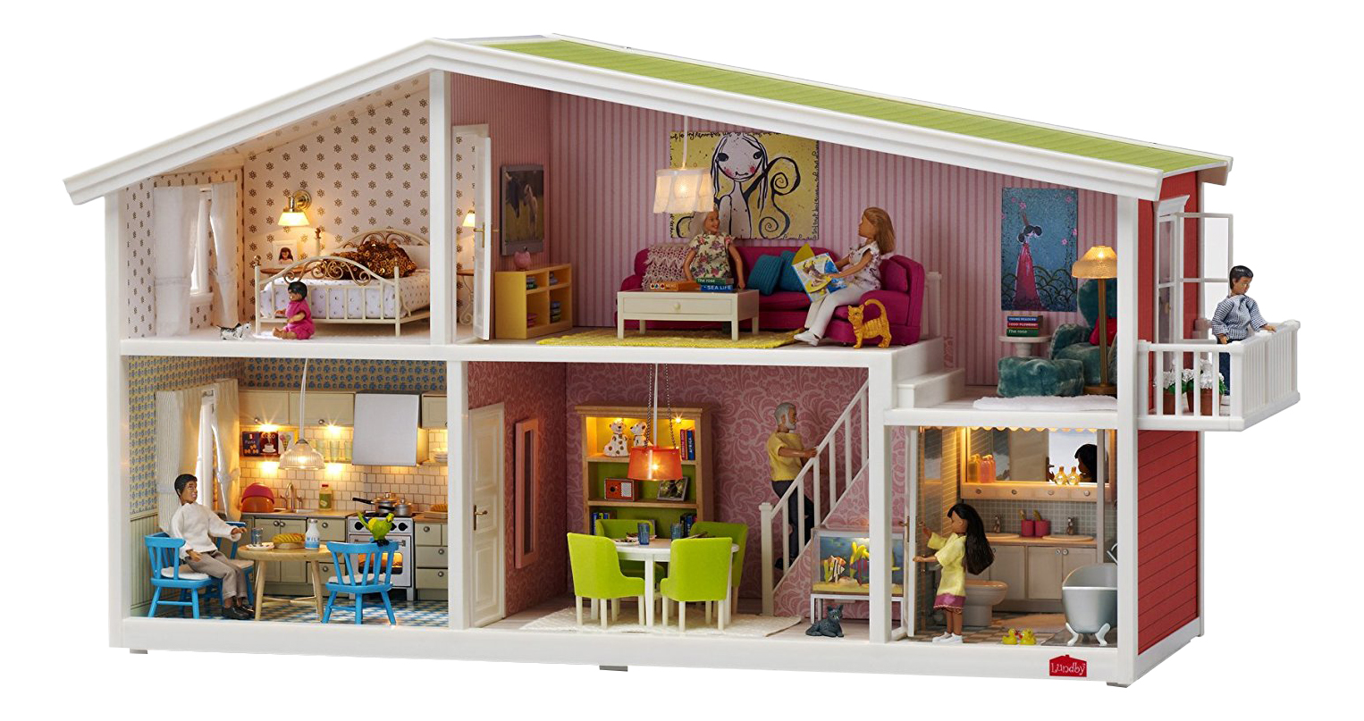 Купить кукольный дом Lundby Классический, цены на Мегамаркет