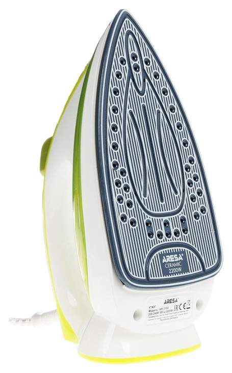 Утюг Aresa AR-3102 White/Green/Black - отзывы покупателей на маркетплейсе Мегама