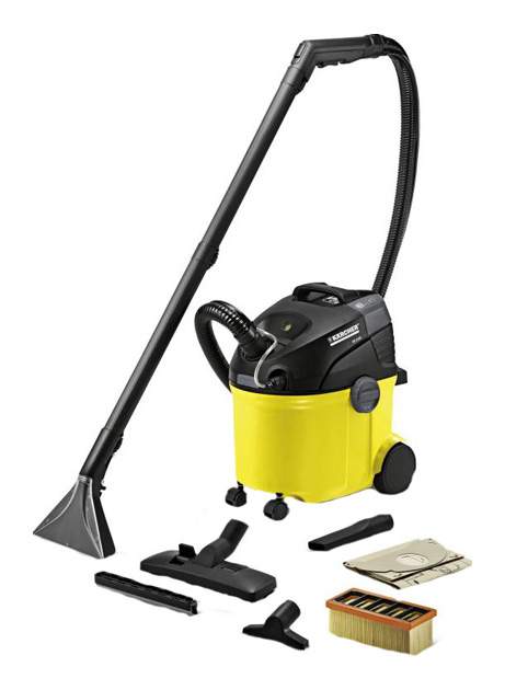 Пылесос моющий Karcher SE 5.100, 4 л, желтый - купить в tehnodiskont.ru, цена на Мегамаркет