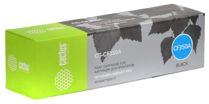 Картридж для лазерного принтера Cactus CS-CF350A черный