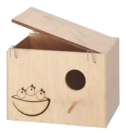 Ferplast домик-гнездо Nido Large для птиц деревянный