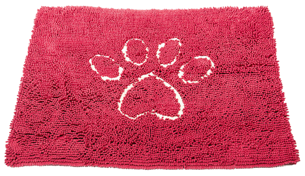 Коврик для собак Dog Gone Smart Doormat, размер L, полиэстер, красный, 89x66 см