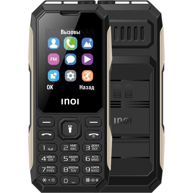 Мобильный телефон INOI 106Z Black, купить в Москве, цены в интернет-магазинах на Мегамаркет