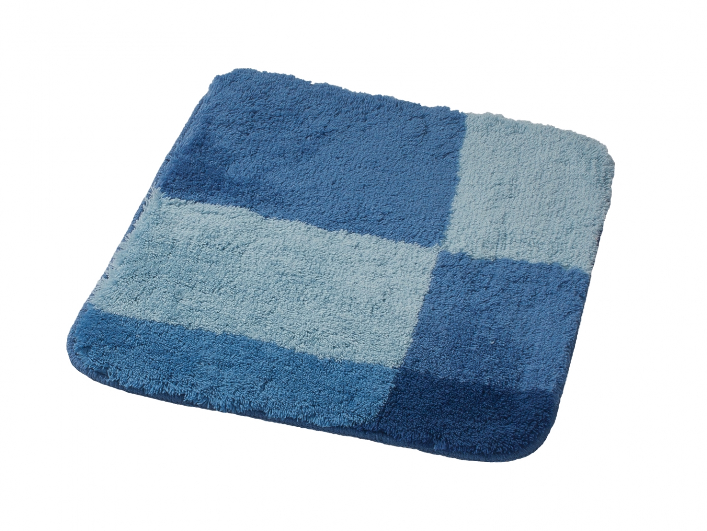 Коврик для ванной комнаты Pisa синий/голубой 55*50