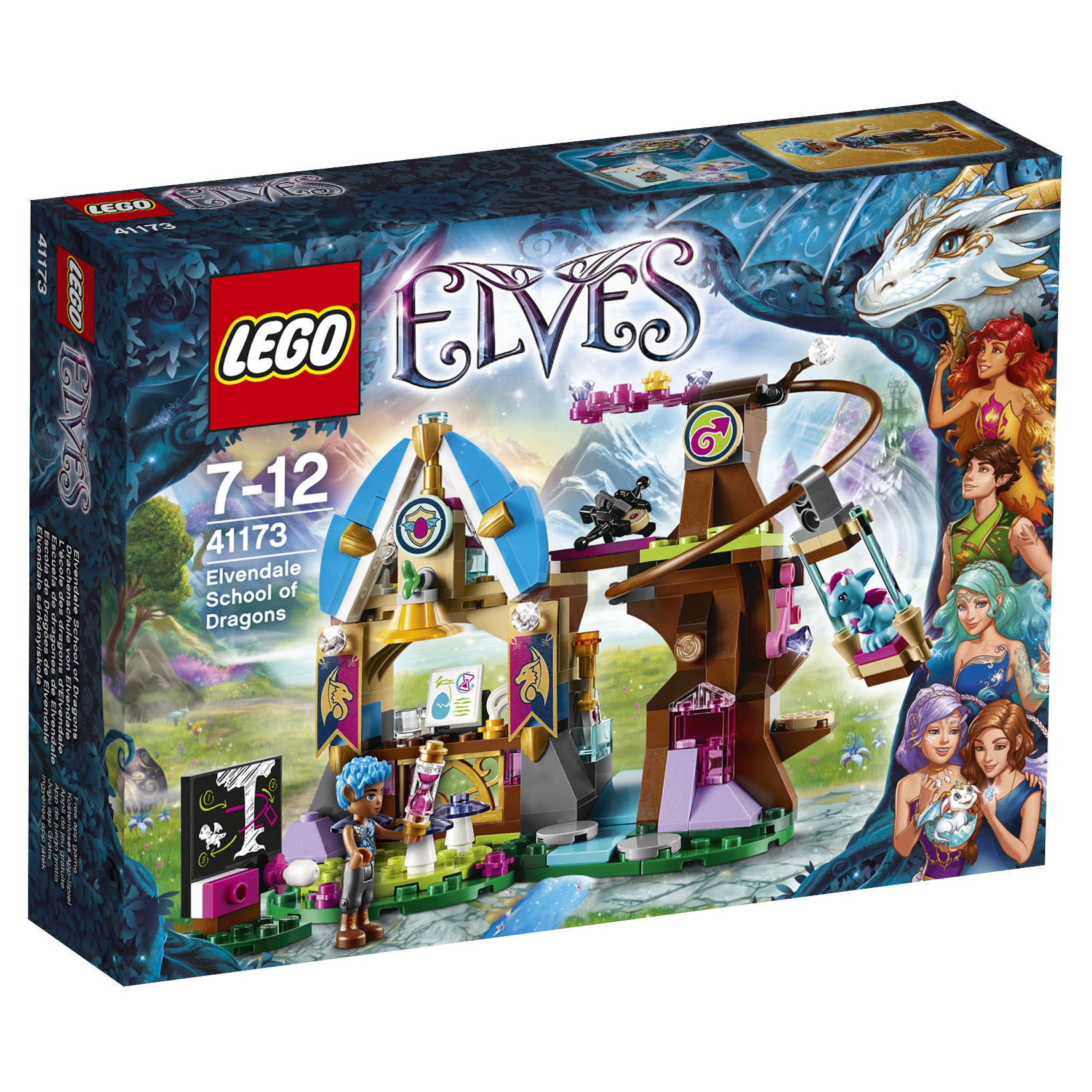 Купить конструктор LEGO Elves Школа драконов (41173), цены на Мегамаркет |  Артикул: 100000075592