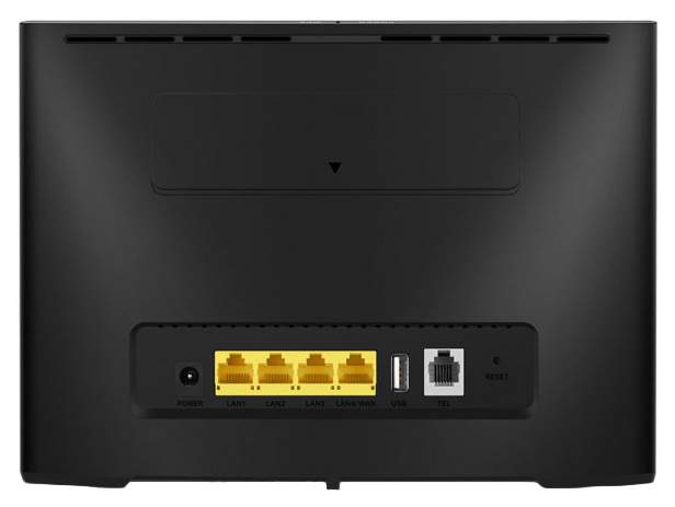 Миниатюра Wi-Fi роутер Huawei CPE B525 Gold, Black №2