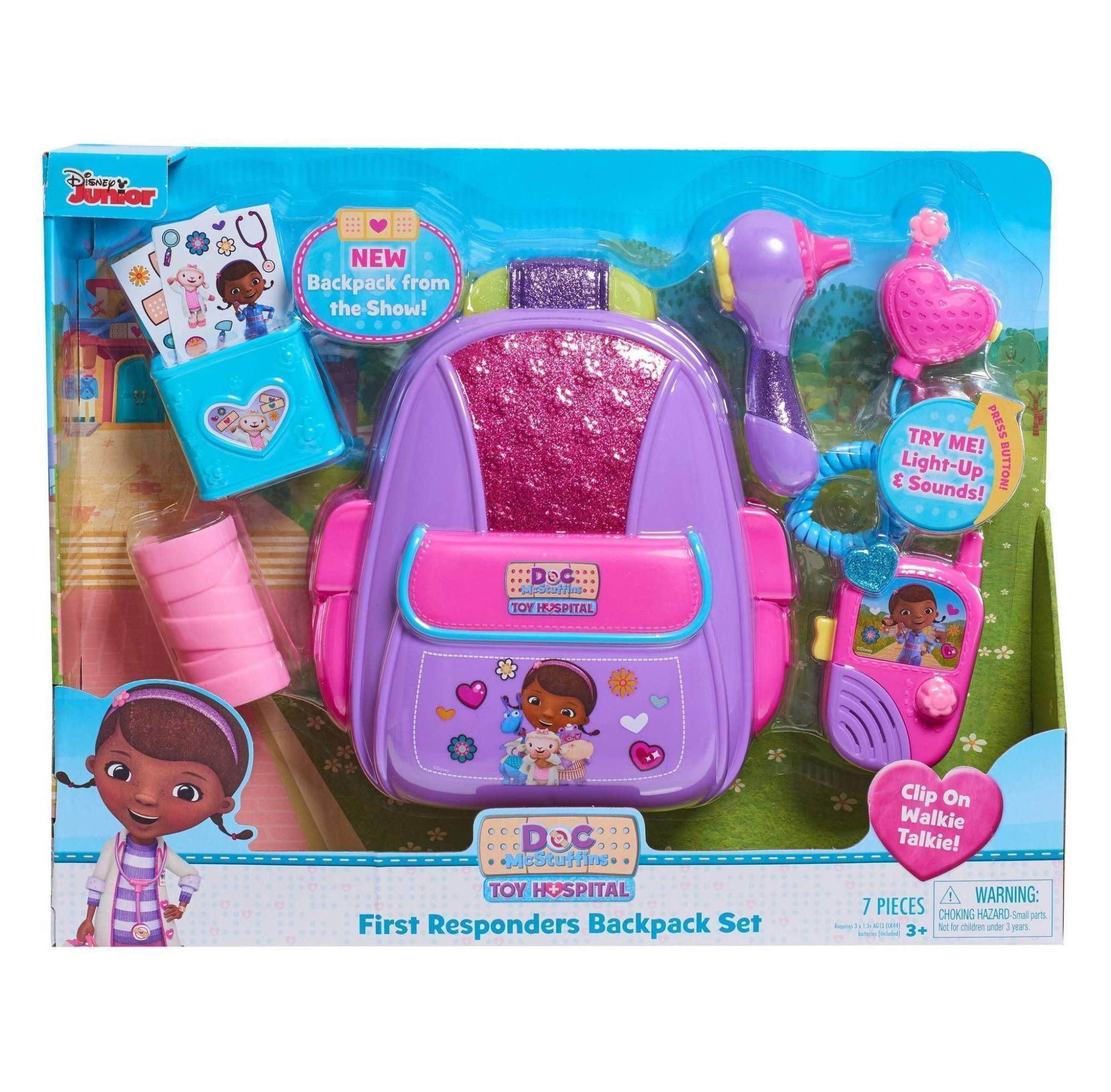 Игровой набор Doc McStuffins Рюкзак с аксессуарами набор из серии Доктор  Плюшева B01CQ – купить в Москве, цены в интернет-магазинах на Мегамаркет