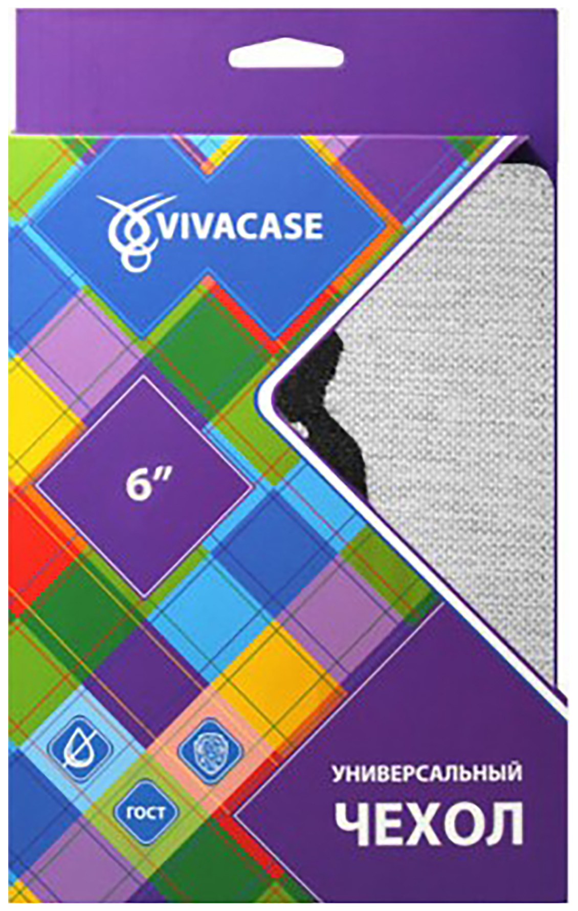 Чехол для электронной книги Vivacase Girl 6" Grey