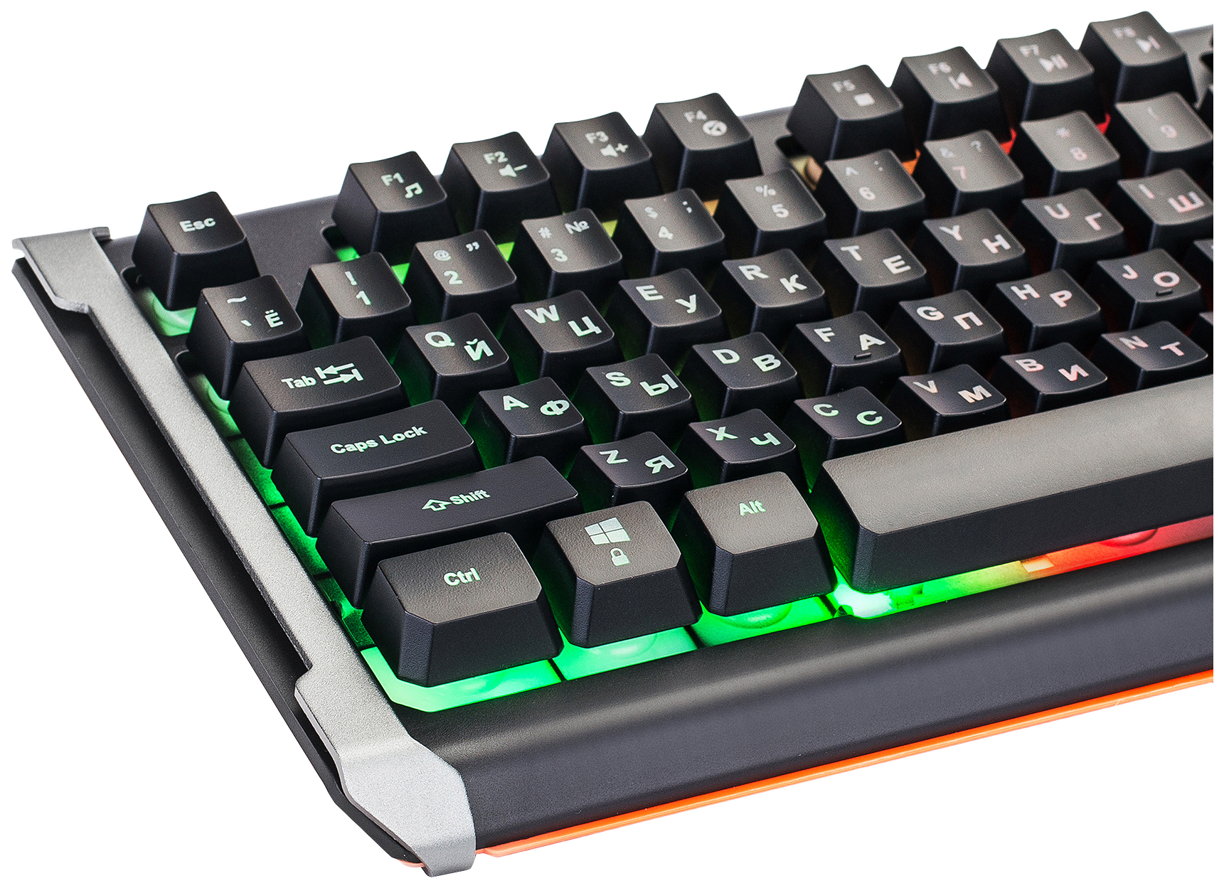 Игровая клавиатура OKLICK 717G Grey/Black