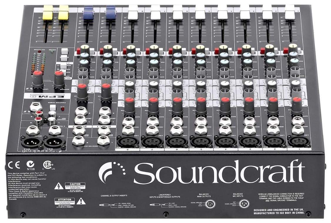 Купить Микшерский Пульт Soundcraft