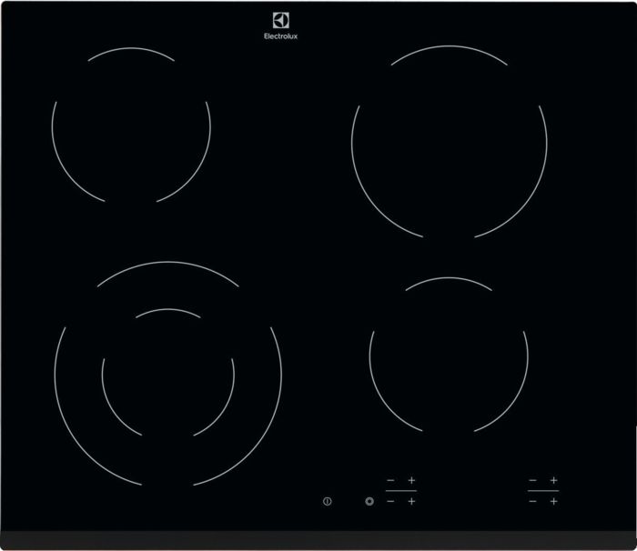Встраиваемая варочная панель электрическая Electrolux EHF6241FOK черный, купить в Москве, цены в интернет-магазинах на Мегамаркет