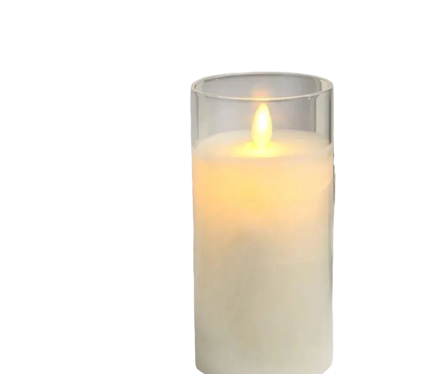 Elementary candle. 7 Свечей. Свеча 7,5/8,5 см. зеленая.