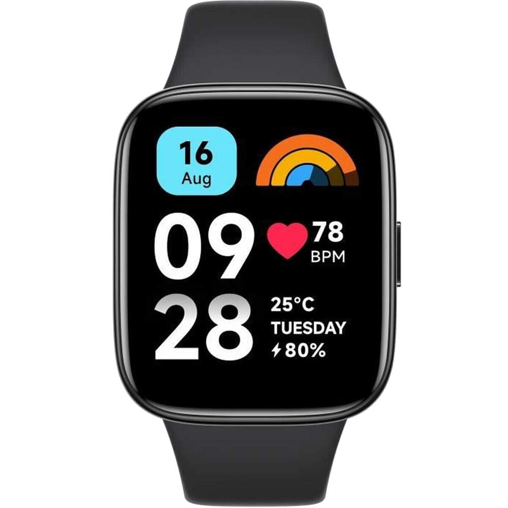 Смарт-часы Xiaomi Redmi Watch 3 Active черный (BHR7266GL) - купить в ТЕХНОПАРК (доставка МегаМаркет), цена на Мегамаркет