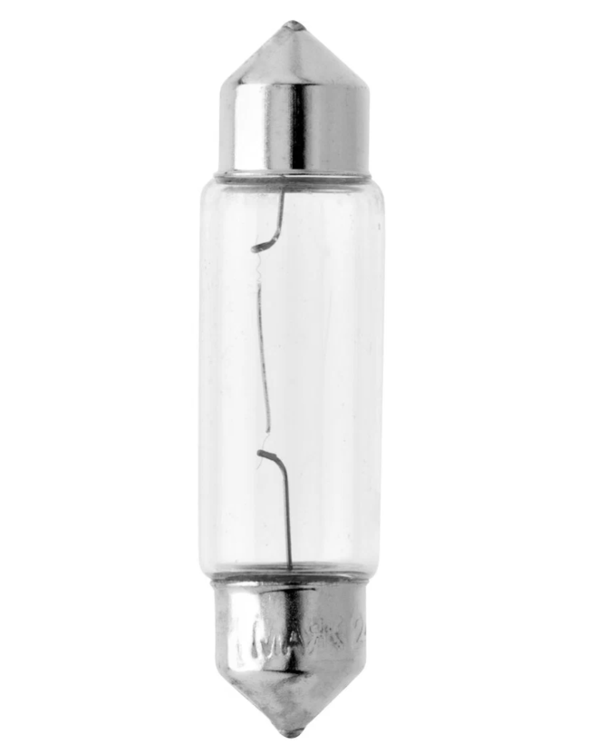 Лампа 24 V 5 W салонная (пальчиковая) – купить в Москве, цены в ...