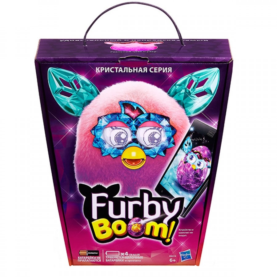 Ферби Кристалл 2015 г. Синий Furby Boom Crystal В наличии.