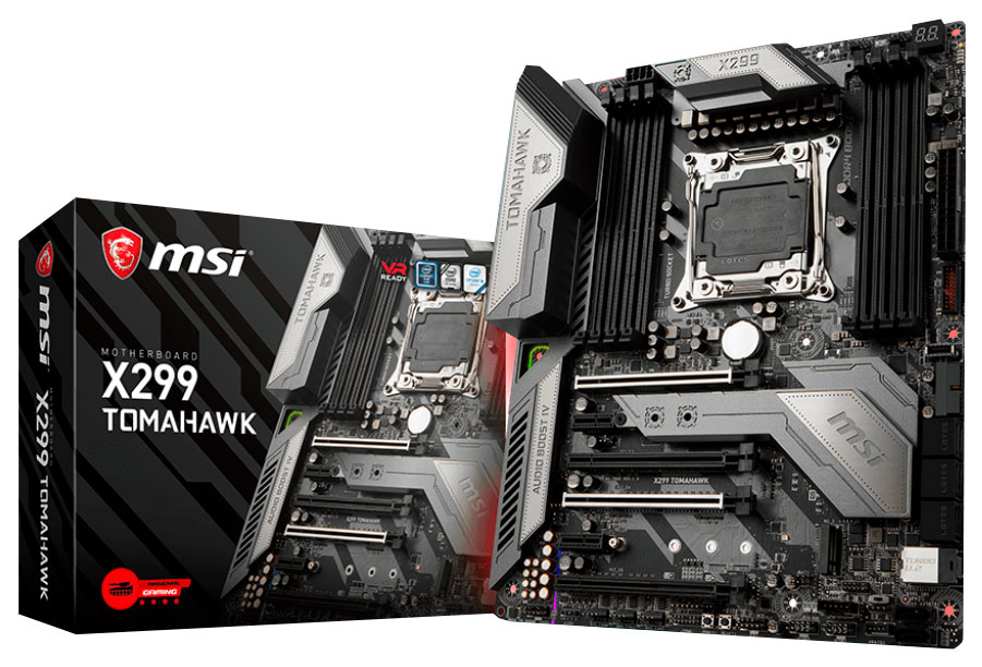 Msi x299 tomahawk arctic поддерживаемые процессоры