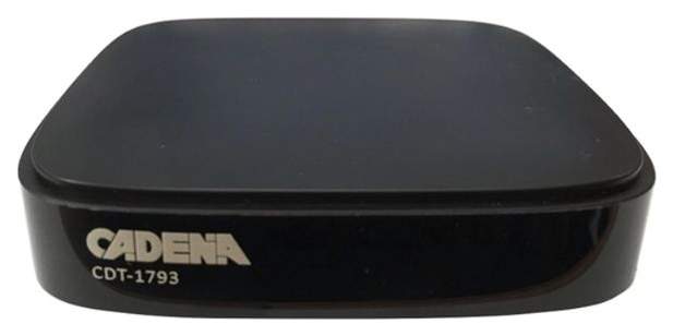 DVB-T2 приставка Cadena CDT-1793 Black