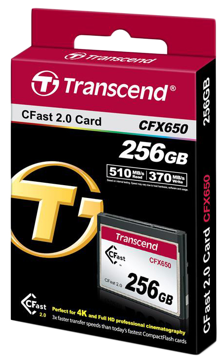 Карта памяти transcend 256gb