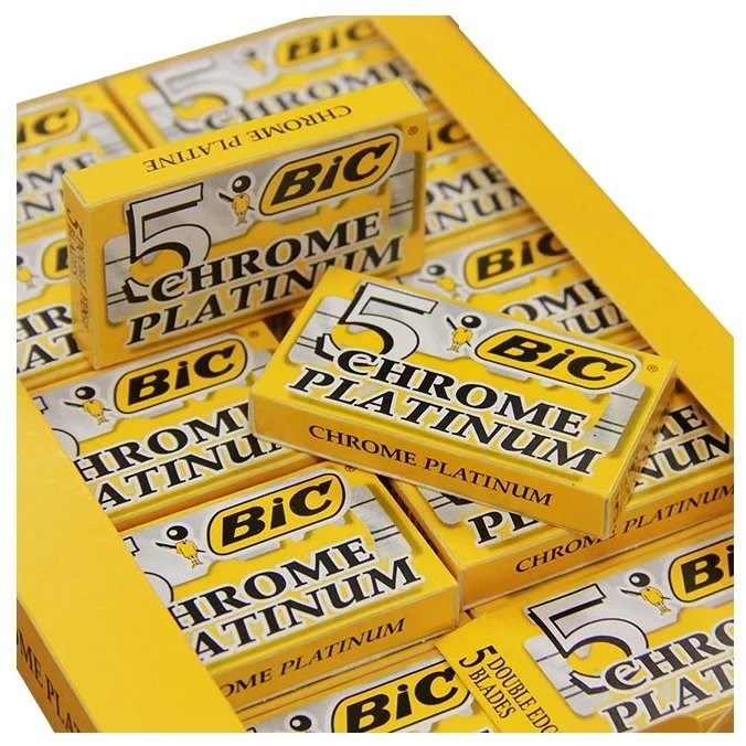 Лезвия для бритья bic platinum