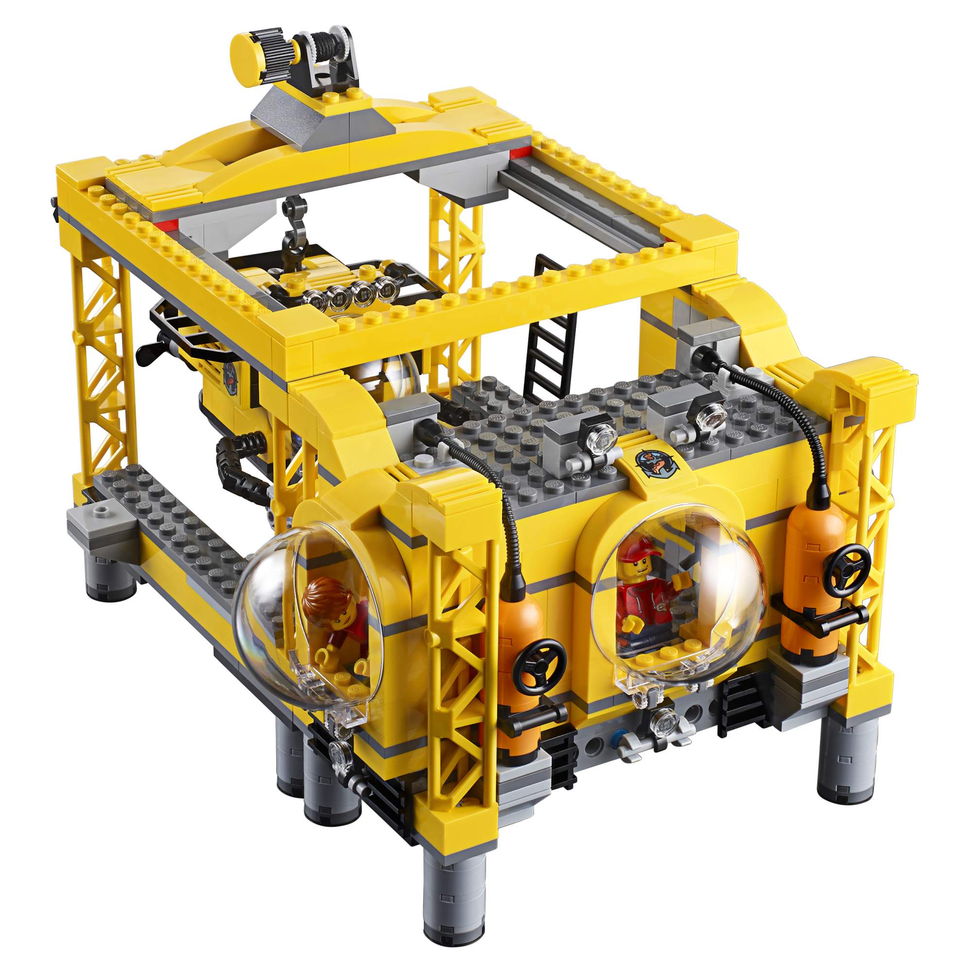 Конструктор LEGO City Deep Sea Explorers Глубоководная исследовательская база (60096)