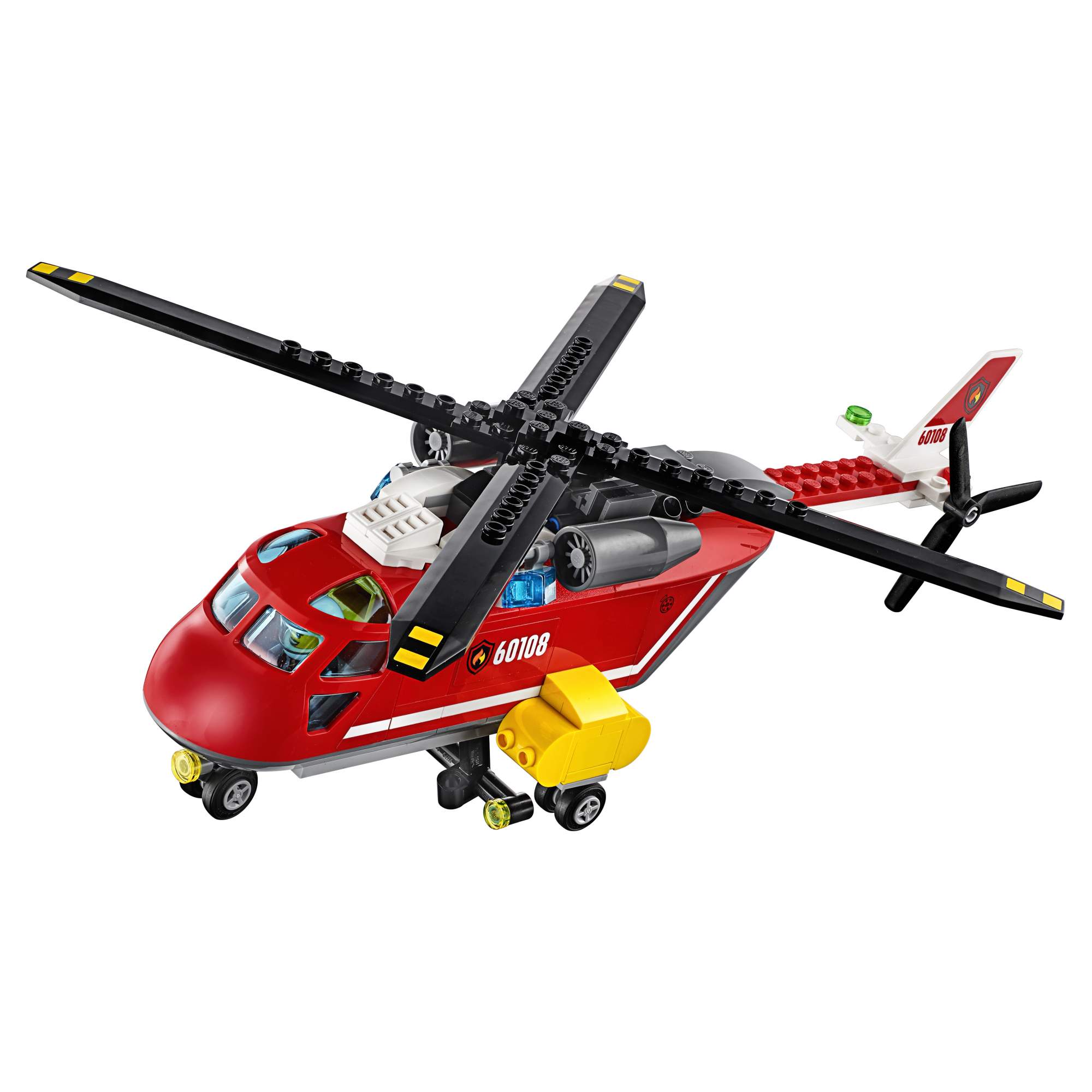 Lego fire helicopter hot sale 60108