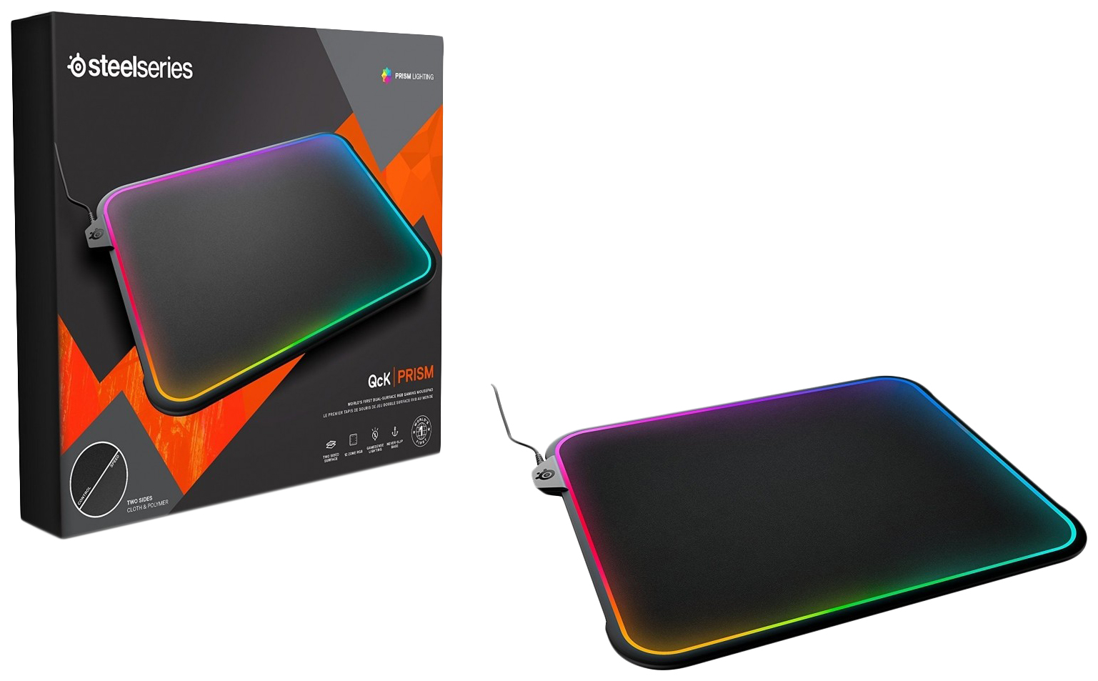 Steelseries qck prism. Коврик Steelseries QCK Prism. Steelseries коврик для мыши 270x320. Коврик для мыши Steelseries QCK Prism Cloth, Medium, черный [63825]