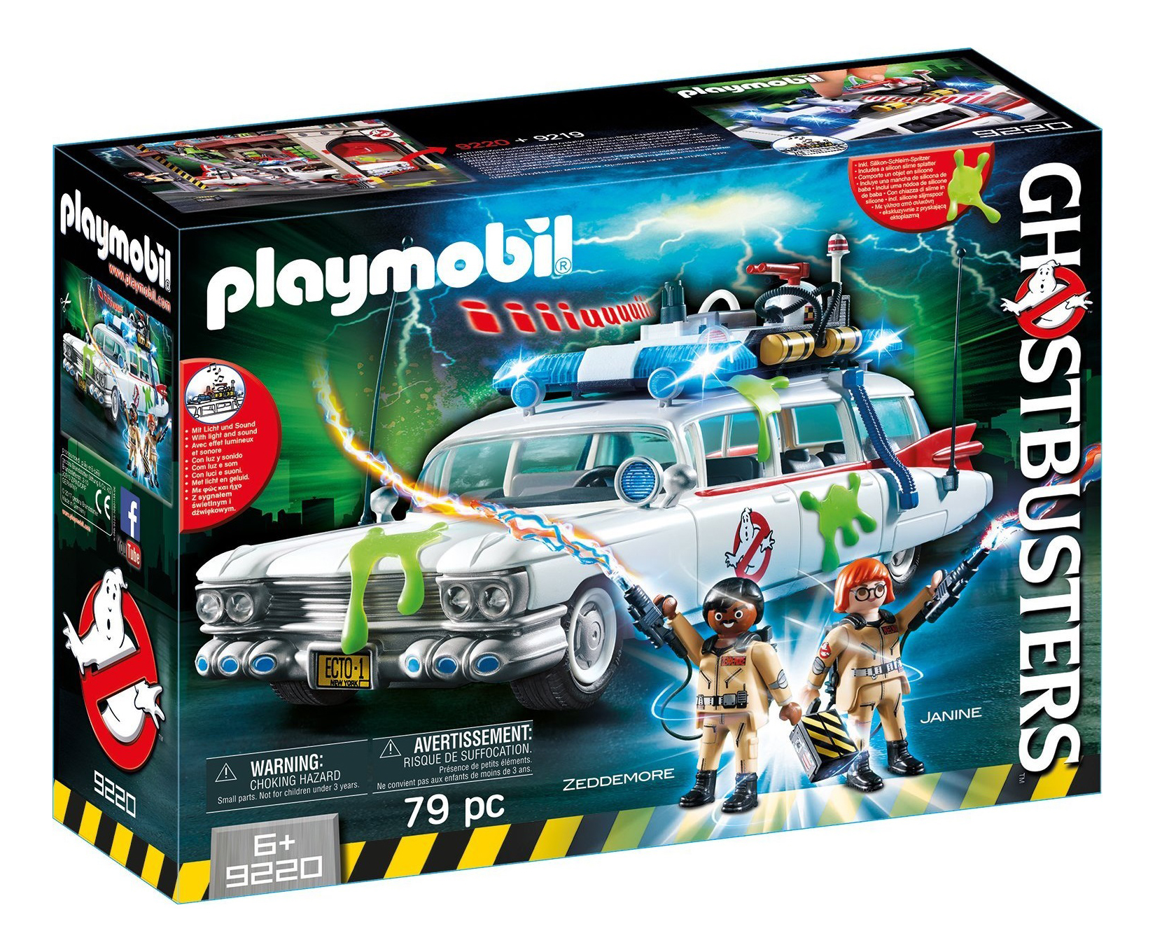 Игровой набор Playmobil PLAYMOBIL Охотники за привидениями: Автомобиль  Экто-1 – купить в Москве, цены в интернет-магазинах на Мегамаркет