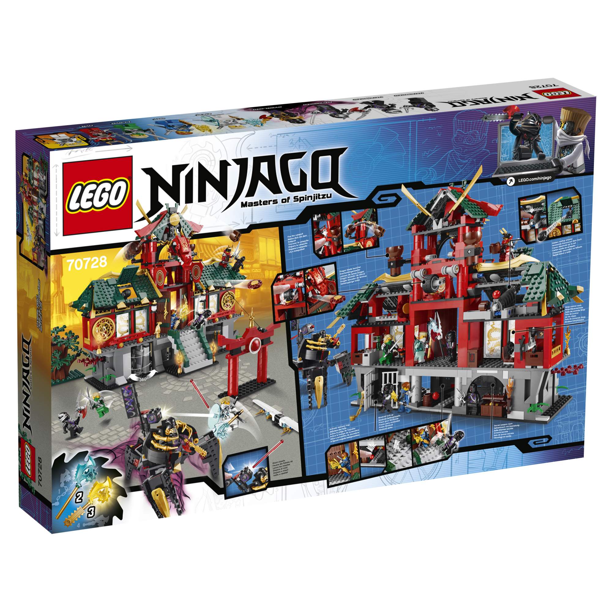 Battle for ninjago city 2024 set