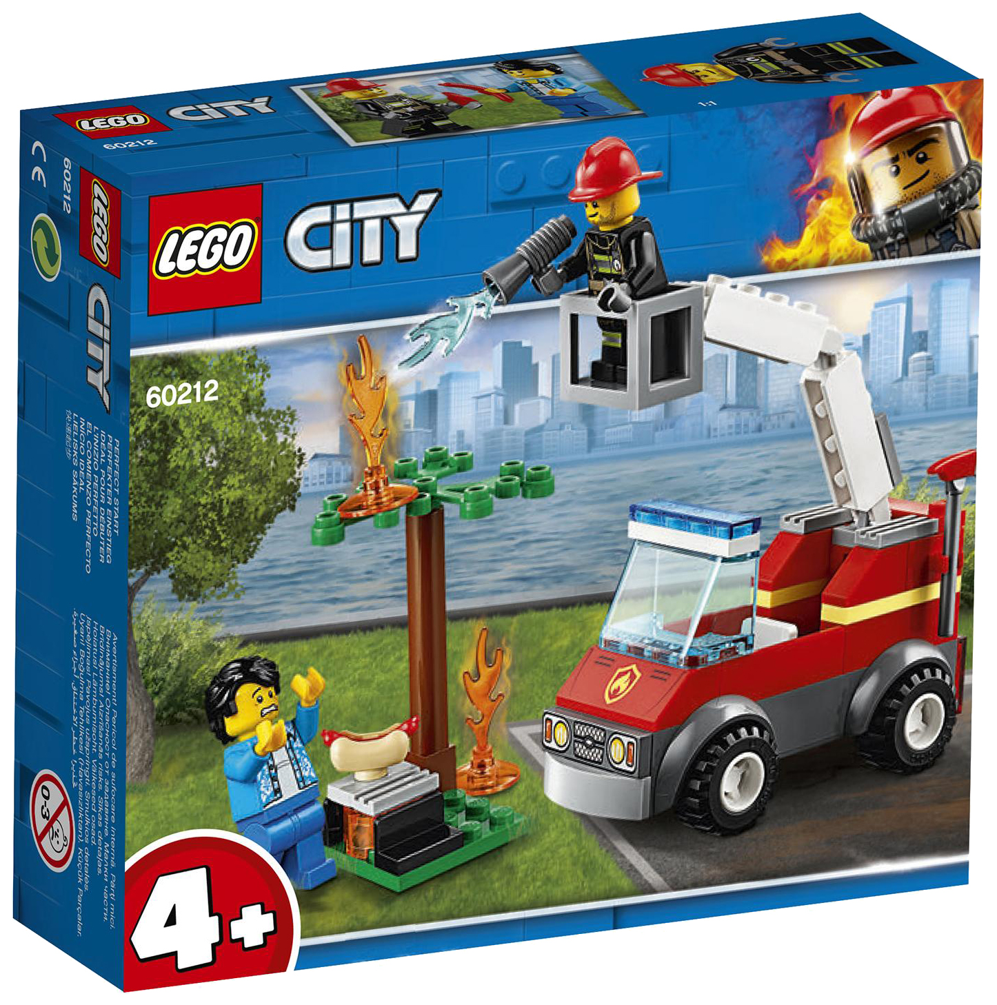 Конструктор LEGO City 60212 Пожар на пикнике