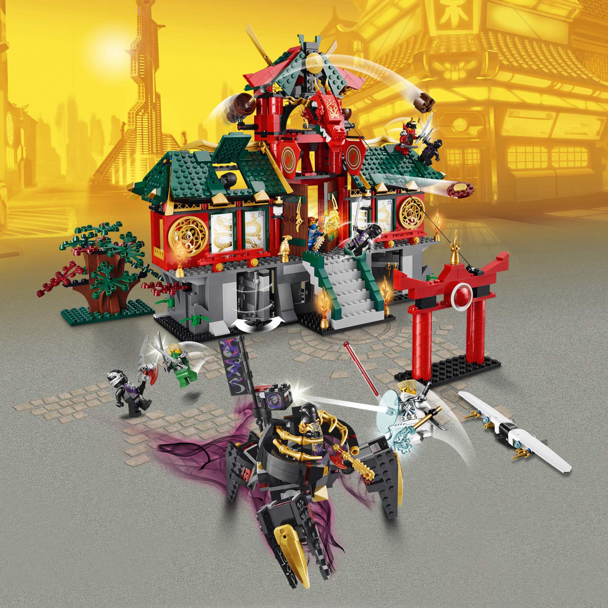 Конструктор LEGO Ninjago Битва за Ниндзяго Сити (70728) – купить в Москве,  цены в интернет-магазинах на Мегамаркет