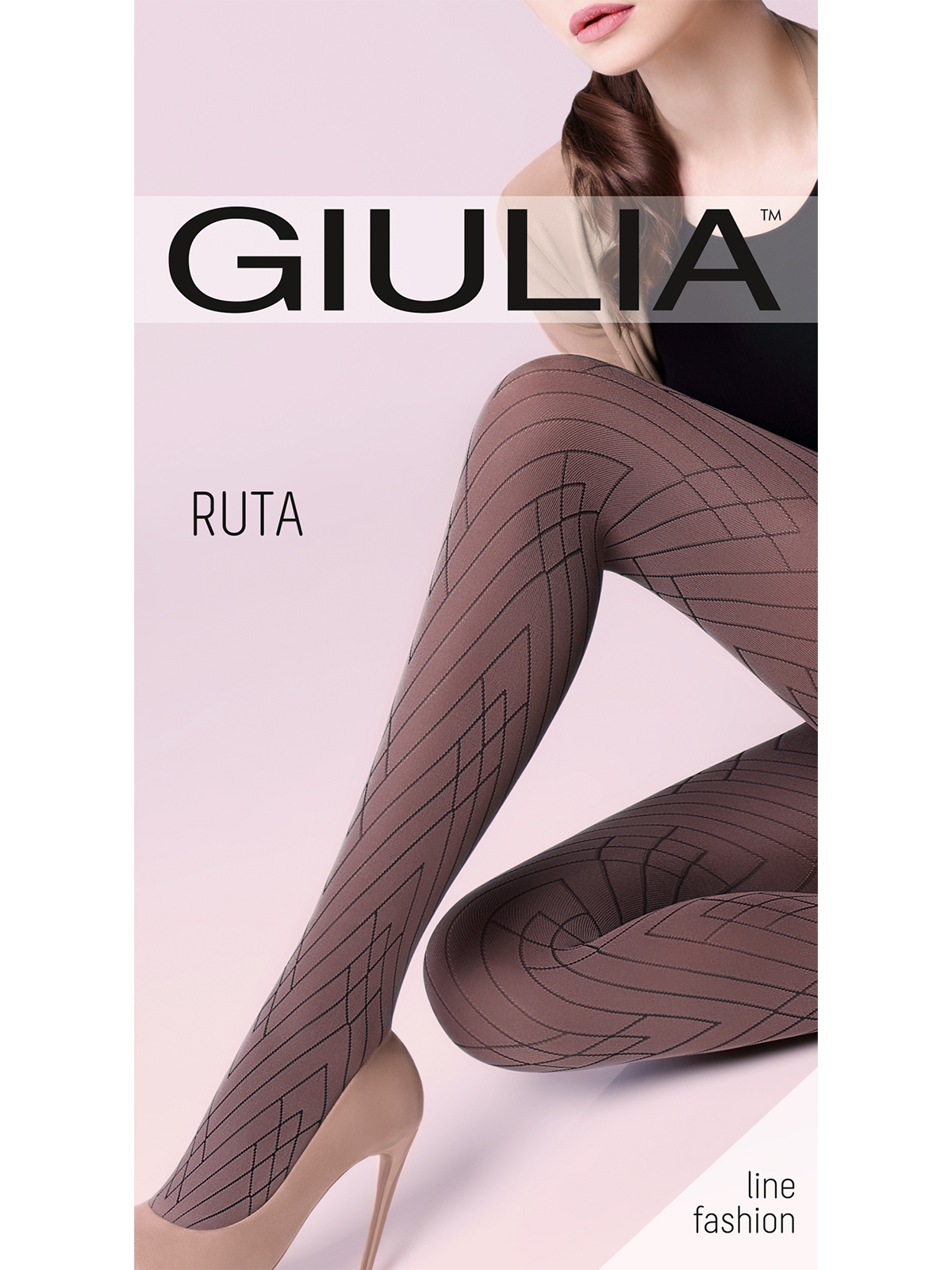 Миниатюра Колготки женские Giulia RUTA 05 серые 4 (L) № 1. Фотография Колго...