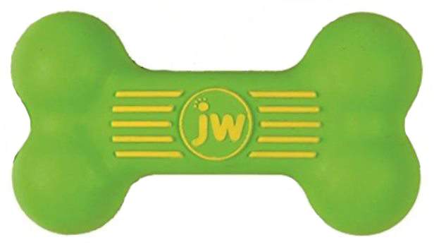 Жевательная игрушка для собак JW iSqueak Bone Sm Косточка с пищалкой, длина 12 см