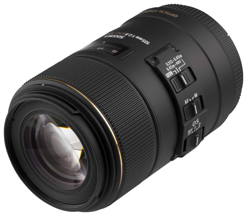 Объектив SIGMA 105mm f/2.8 MACRO EX DG OS HSM Canon EF