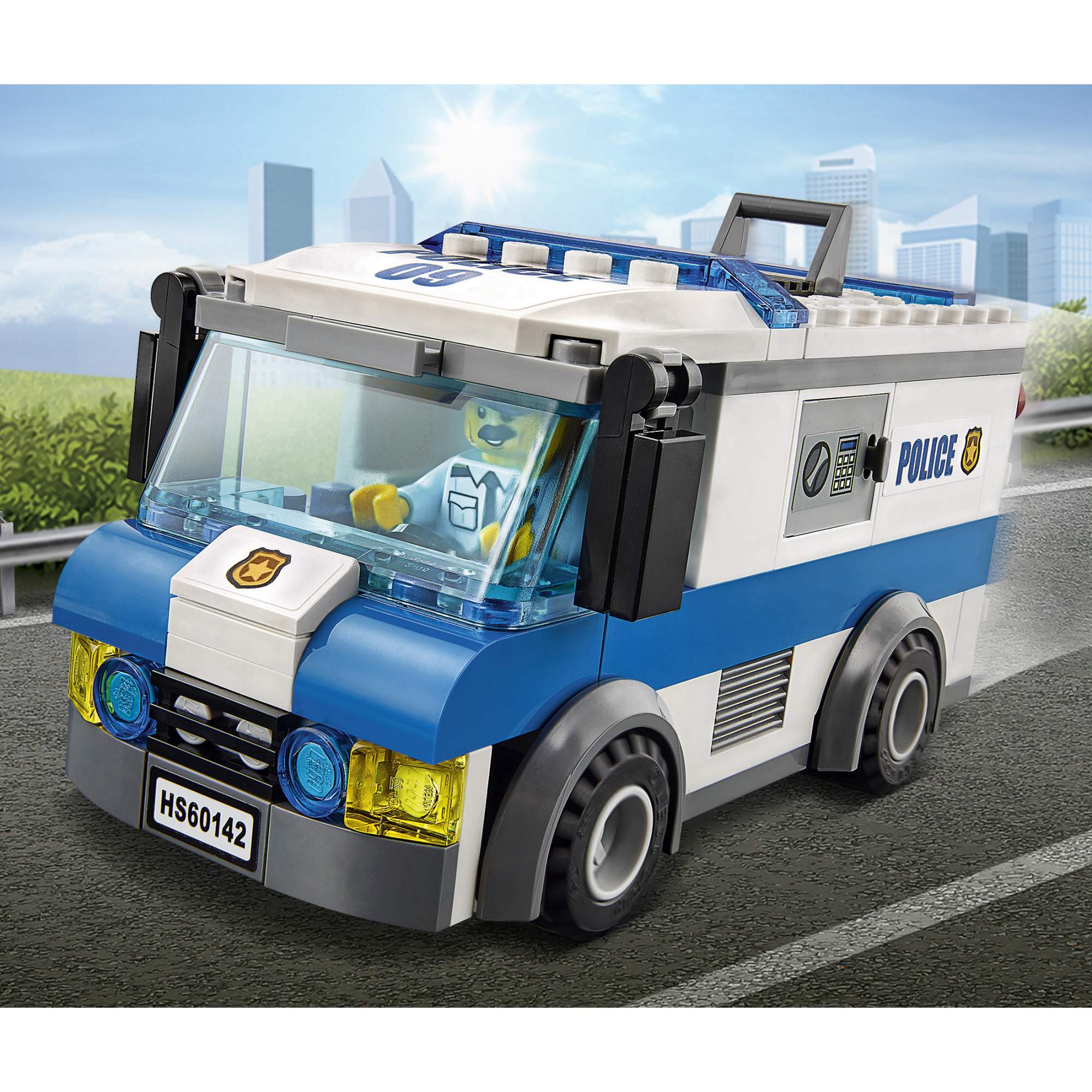 Конструктор LEGO City Police Инкассаторская машина (60142) – купить в  Москве, цены в интернет-магазинах на Мегамаркет