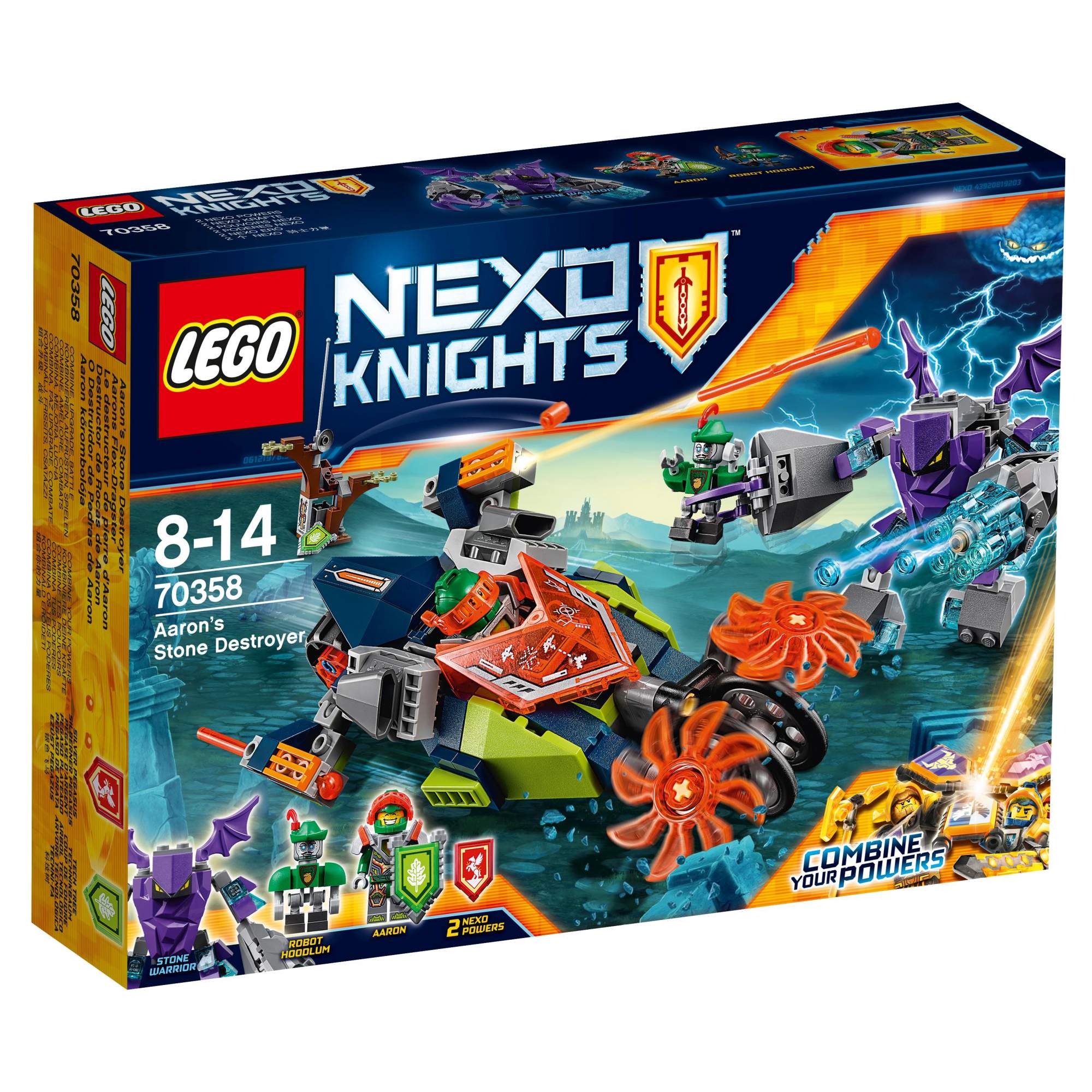 Конструктор <b>LEGO</b> <b>Nexo</b> <b>Knights</b> Слайсер Аарона (70358) № 2.