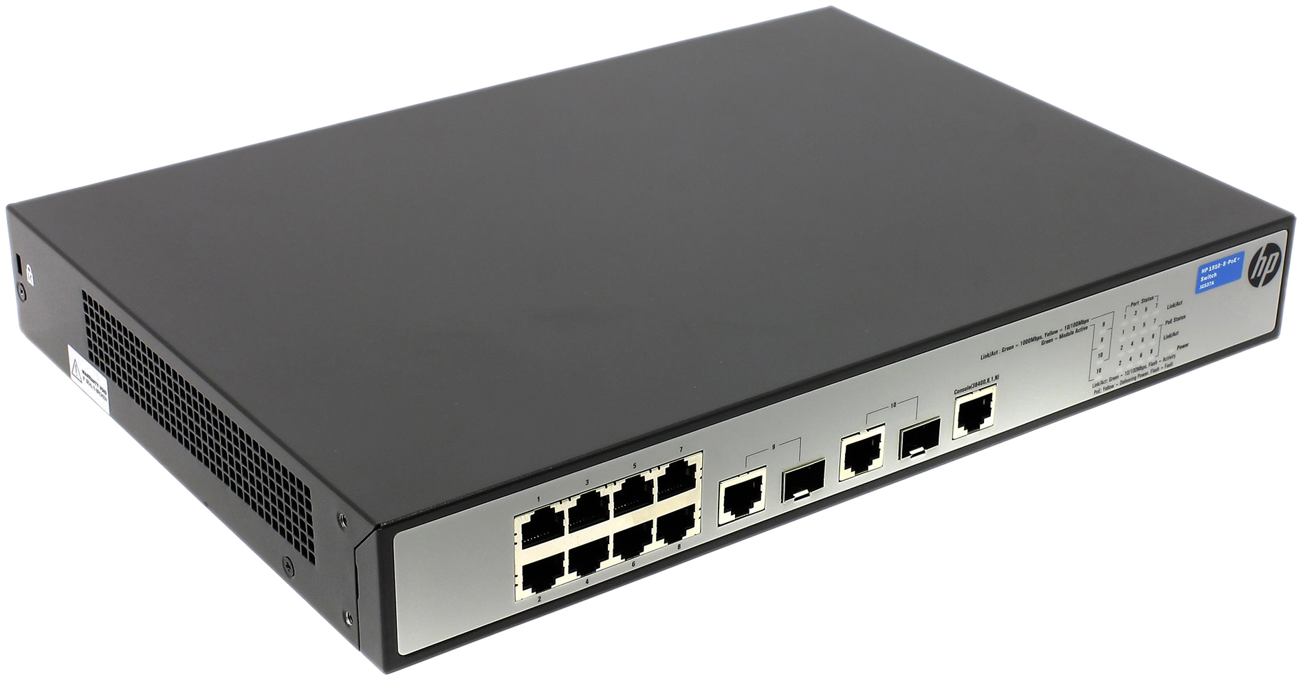 Коммутатор 8 портов poe sfp. HP 1910. Mes2348р 8х10/100/1000base-t (RJ-45) POE/POE+. Model 60 10 HP 1910. Hp1910 image.