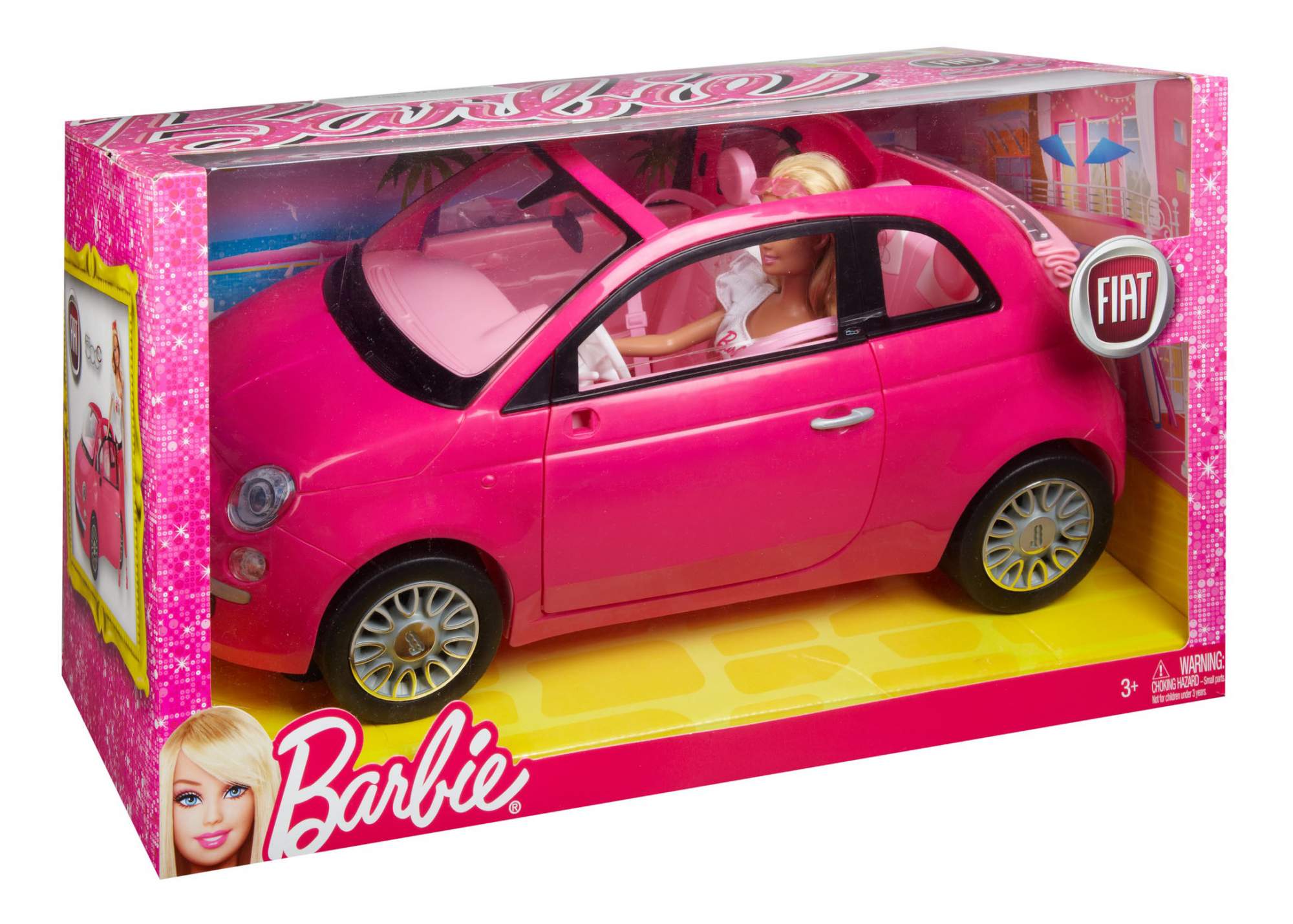 Fiat 500 Pink