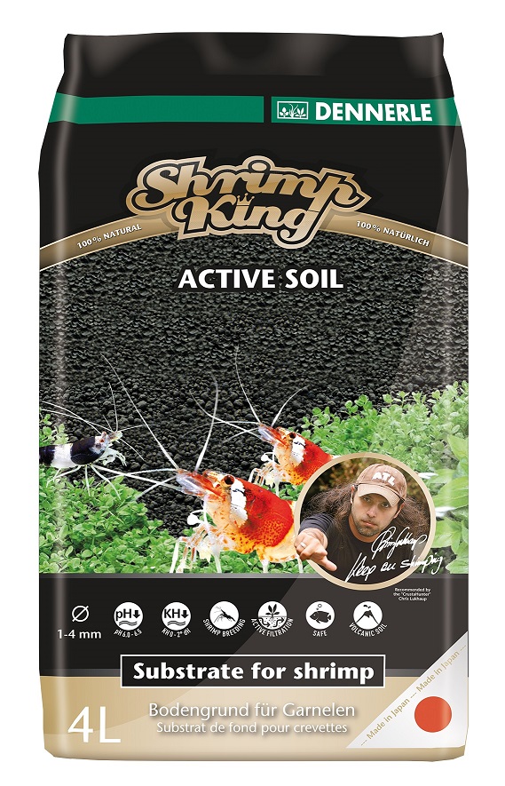 Dennerle Питательный грунт Dennerle Shrimp King Active Soil 4л