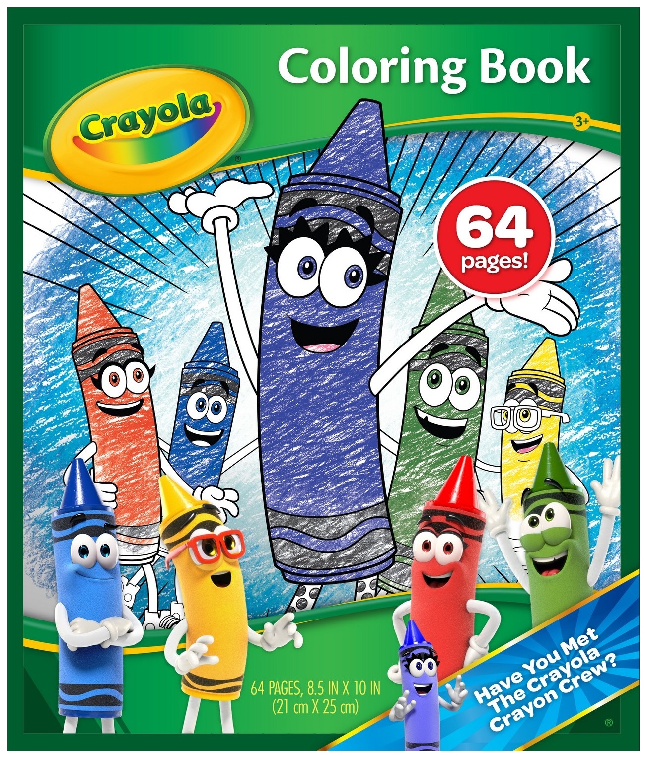 Книжка-раскраска Crayola 64 страницы