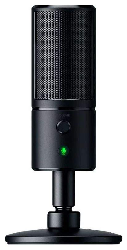 Микрофон Razer Seiren X Black (RZ19-02290100-R3M1), купить в Москве, цены в интернет-магазинах на Мегамаркет