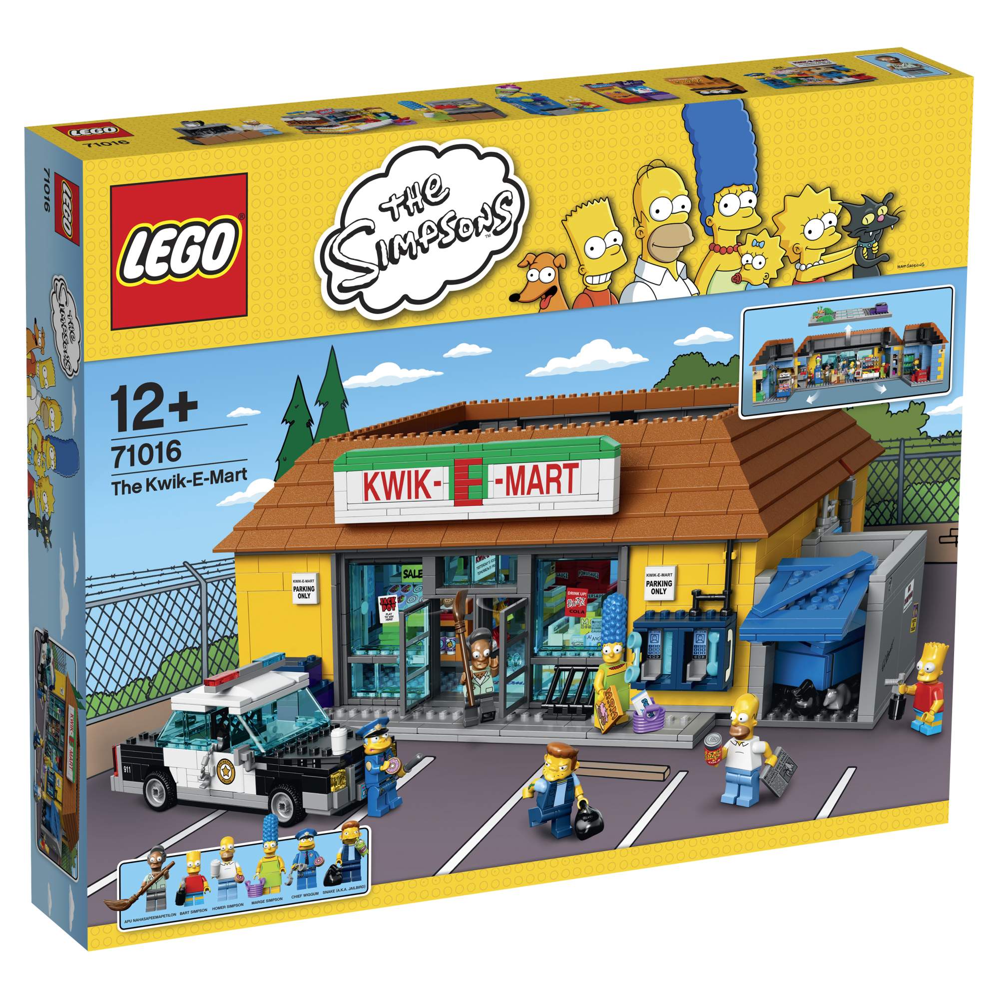 Купить конструктор LEGO Simpsons Магазин На скорую руку (71016), цены на  Мегамаркет | Артикул: 100000093096