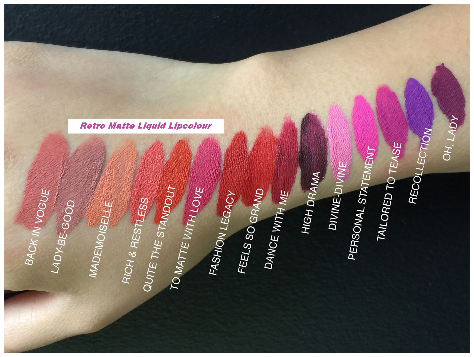 Миниатюра Помада MAC Cosmetics Retro Matte Liquid Lipcolour Oh, Lady 5 мл №...