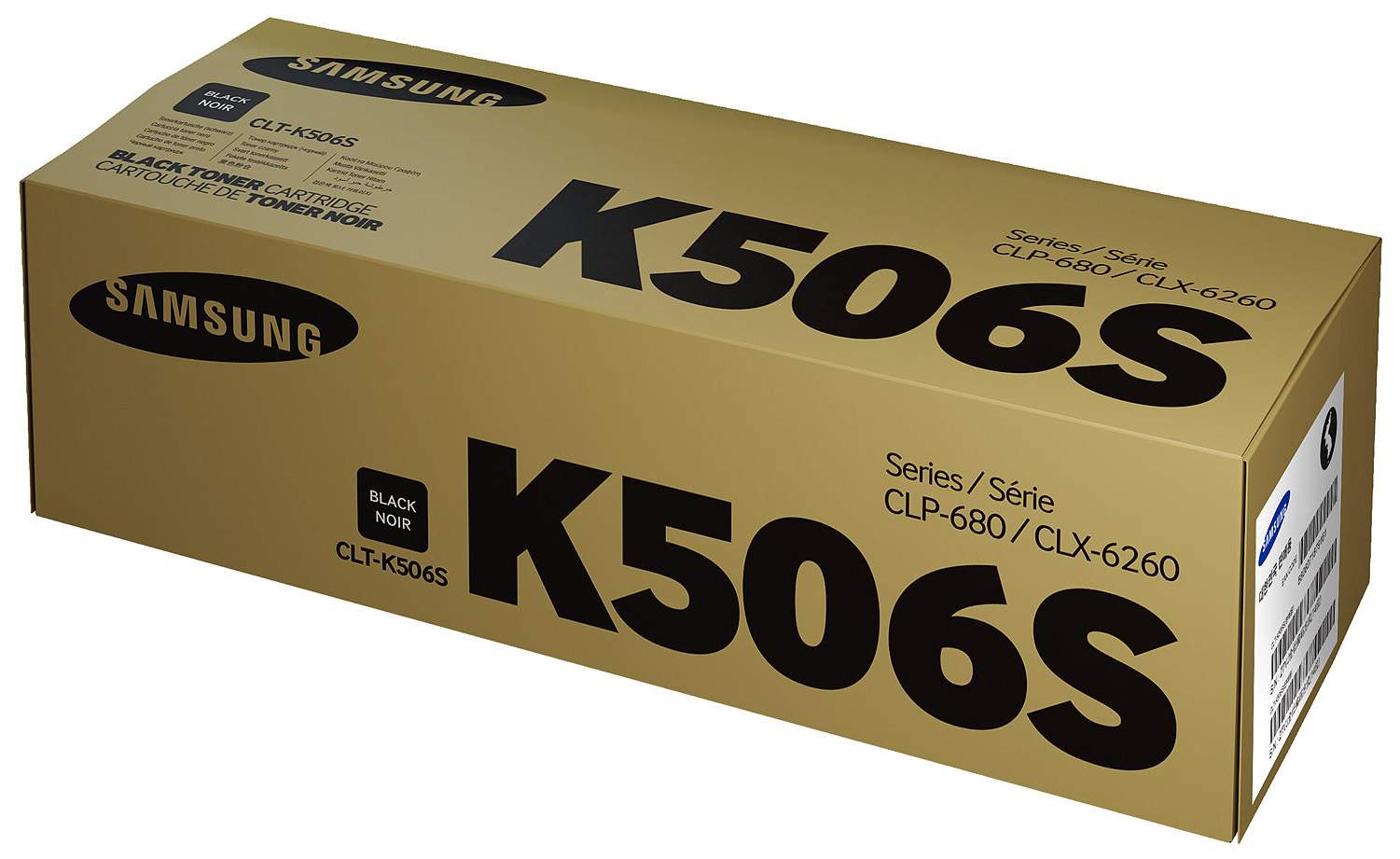 Картридж для лазерного принтера Samsung CLT-K506S, черный, оригинал