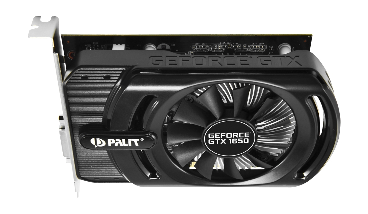 Видеокарта Palit nVidia GeForce GTX 1650 (PA-GTX1650 StormX 4G) - отзывы  покупателей на маркетплейсе Мегамаркет | Артикул: 100024937596