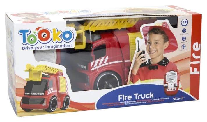 Машинка Silverlit Пожарная машина Tooko на ИК
