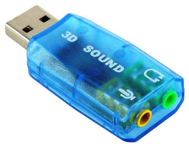 Звуковая карта с usb