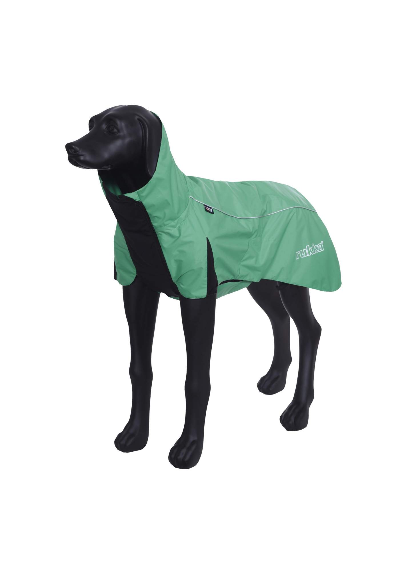 Дождевик для собак RUKKA Wave raincoat изумрудный 50см