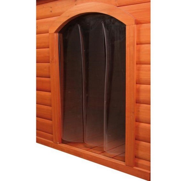 Силиконовая прозрачная шторка Ferplast Kennel Door для будок, в ассортименте, 20,5*28,5 см
