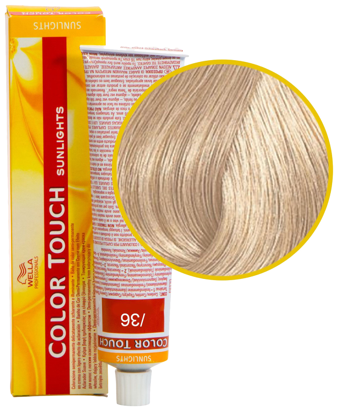 Wella color touch sunlights краска для волос